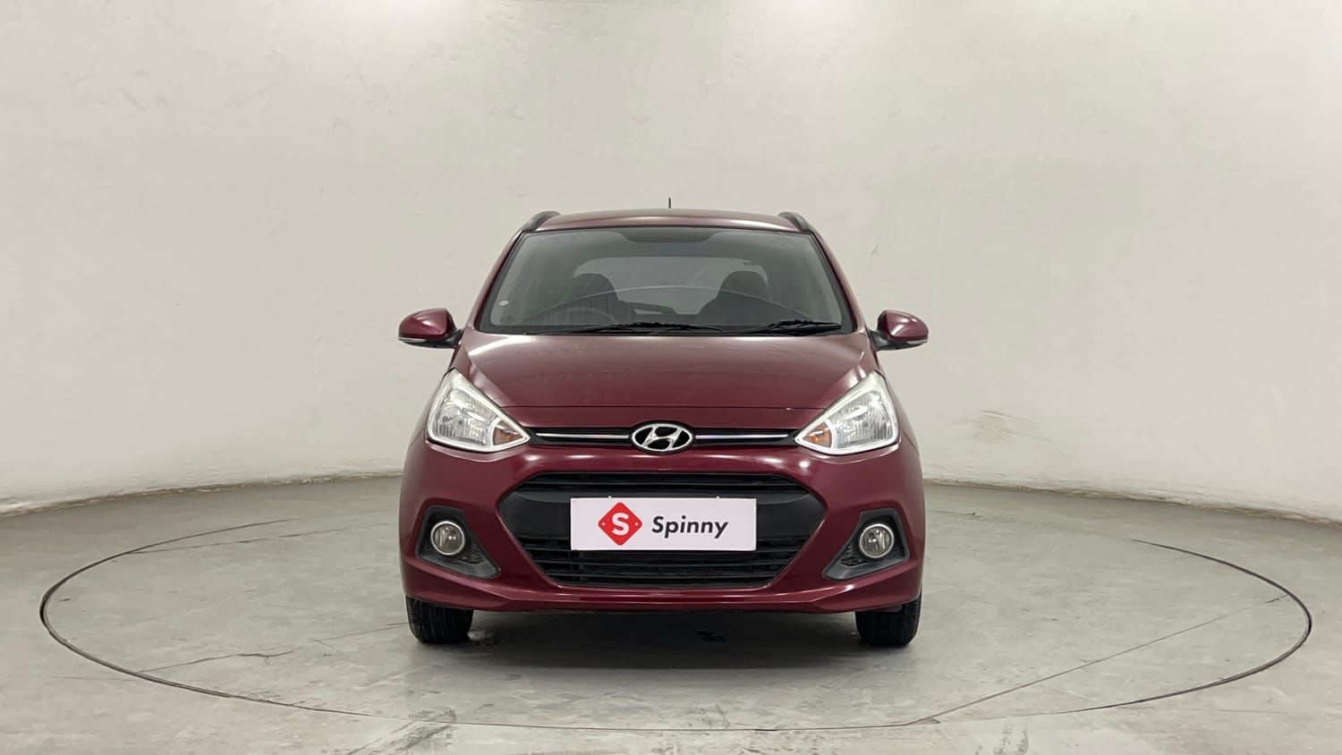 Used 2013 Hyundai Grand i10 Asta 1.2 Kappa VTVT (O) Petrol Manual exterior FRONT VIEW
