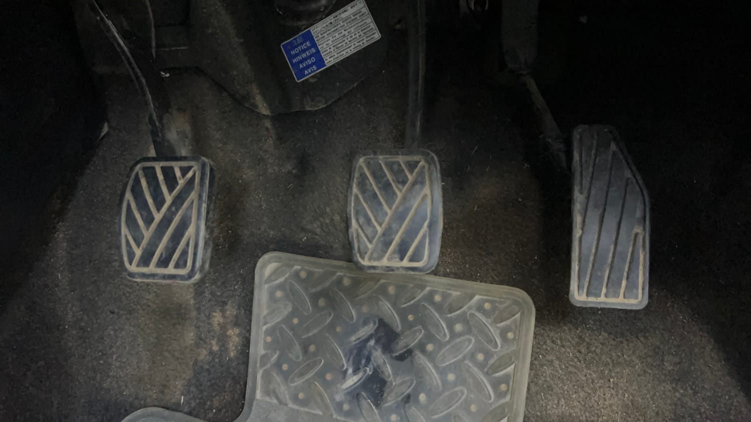 Used 2019 Maruti Suzuki Swift VDi Diesel Manual interior PEDALS VIEW