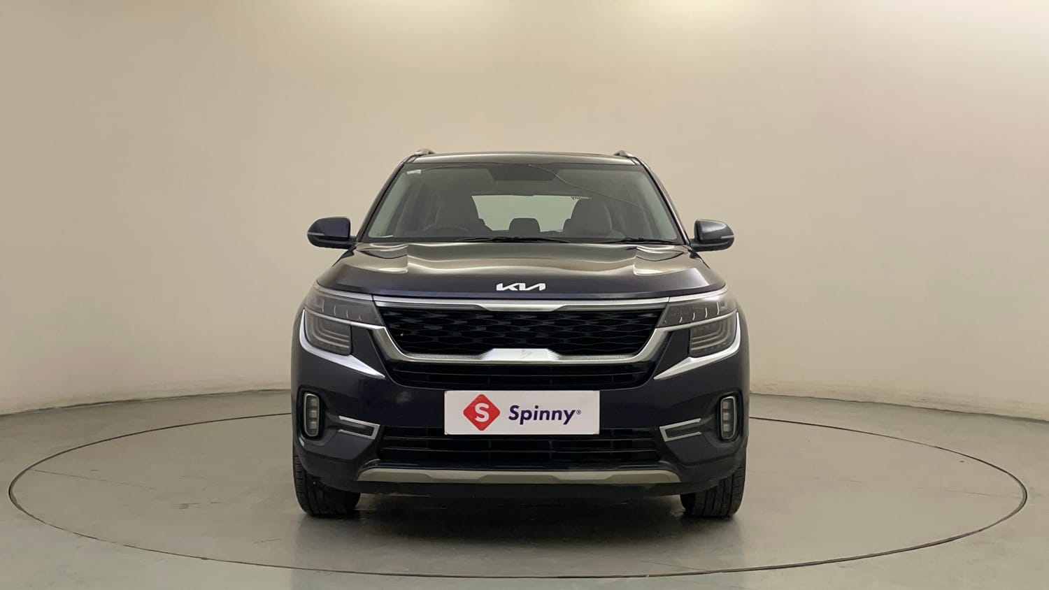 Used 2023 kia Seltos HTX 1.5 Petrol IVT Petrol Automatic exterior FRONT VIEW