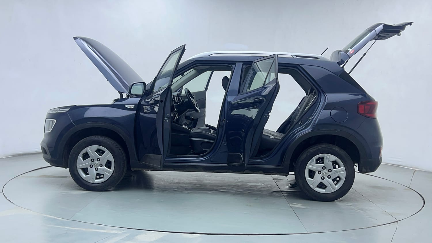 Used 2019 Hyundai Venue S 1.2 Petrol Petrol Manual exterior LEFT SIDE VIEW