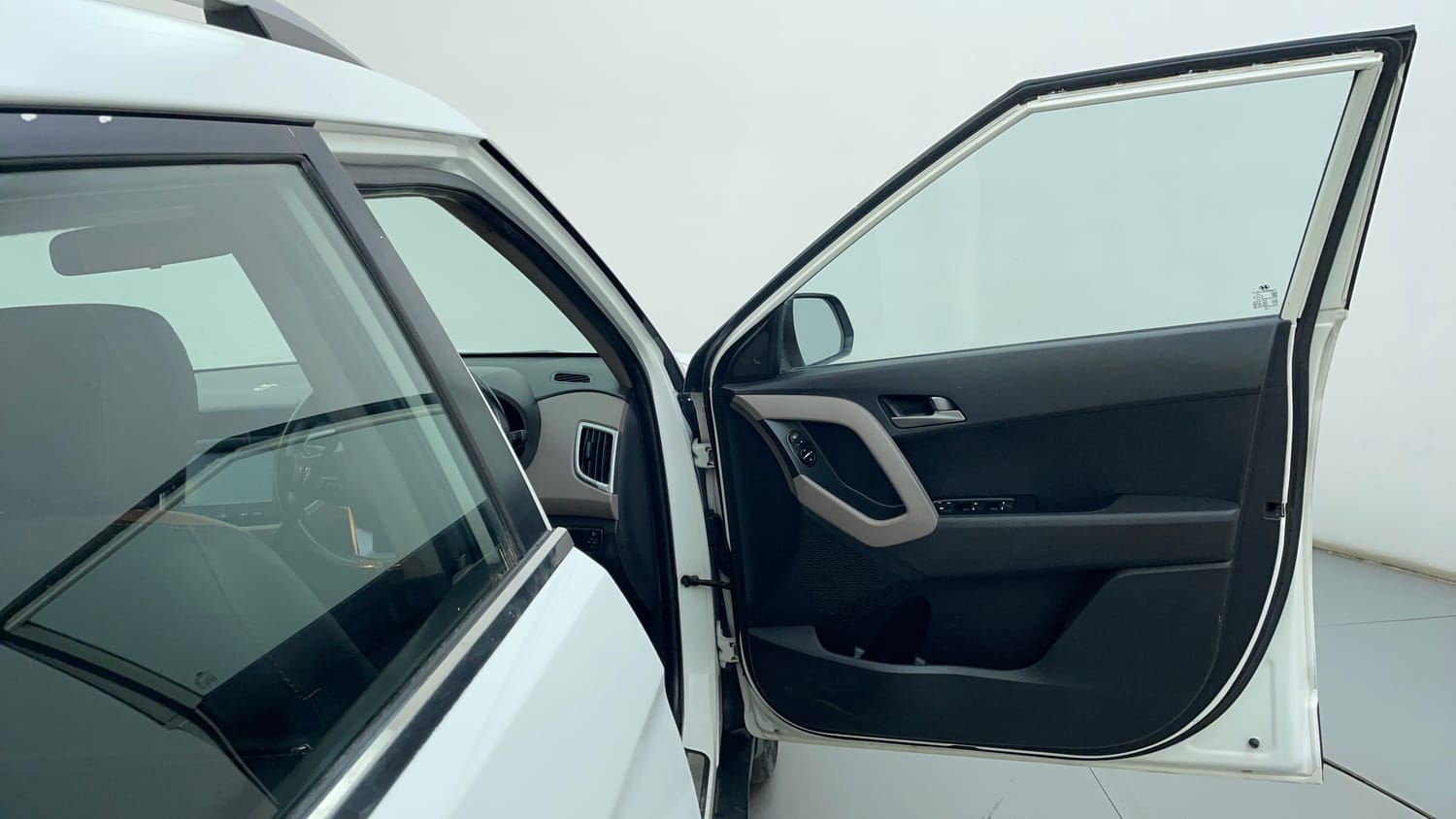 Used 2018 Hyundai Creta SX Plus 1.6 AT CRDI Diesel Automatic interior RIGHT FRONT DOOR OPEN VIEW