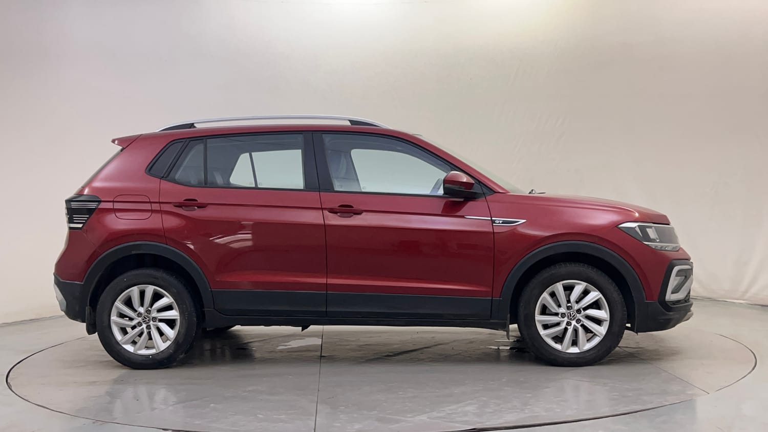 Used 2022 Volkswagen Taigun GT 1.5 TSI MT Petrol Manual exterior RIGHT SIDE VIEW