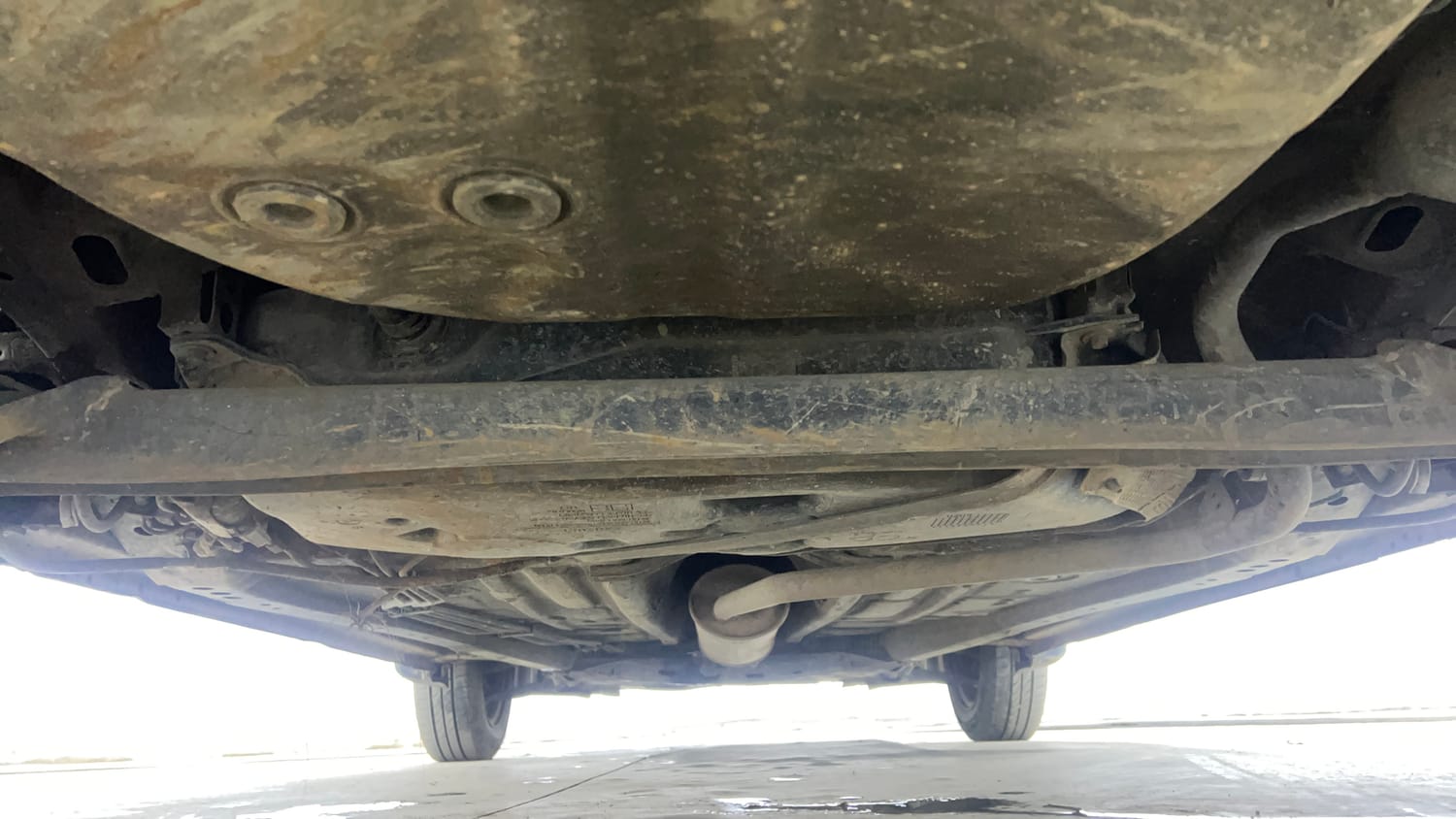 Used 2020 Maruti Suzuki Wagon R ZXi 1.2 Petrol Manual extra REAR UNDERBODY VIEW (TAKEN FROM REAR)