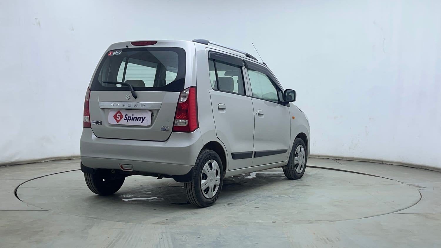 Used 2019 Maruti Suzuki Wagon R 1.0 VXI AMT (O) Petrol Automatic exterior RIGHT REAR CORNER VIEW
