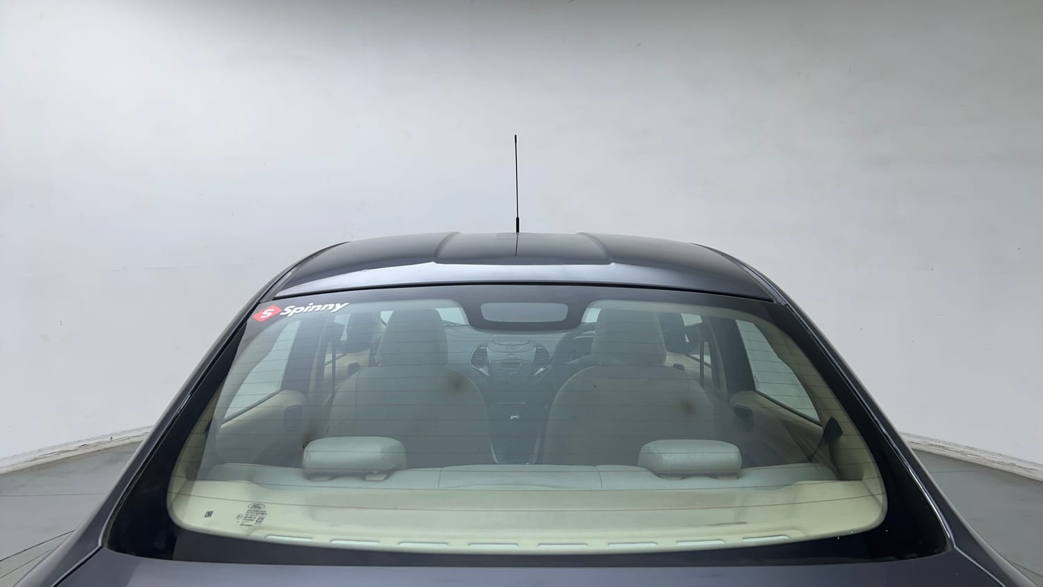 Used 2018 Ford Figo Aspire Titanium 1.2 Ti-VCT Petrol Manual exterior BACK WINDSHIELD VIEW