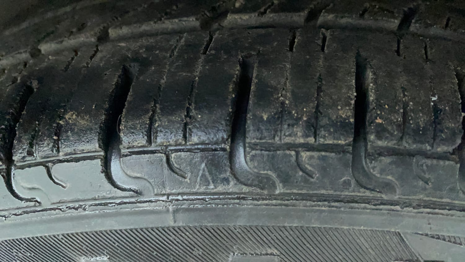 Used 2020 Hyundai Santro Sportz Petrol Manual tyres RIGHT FRONT TYRE TREAD VIEW