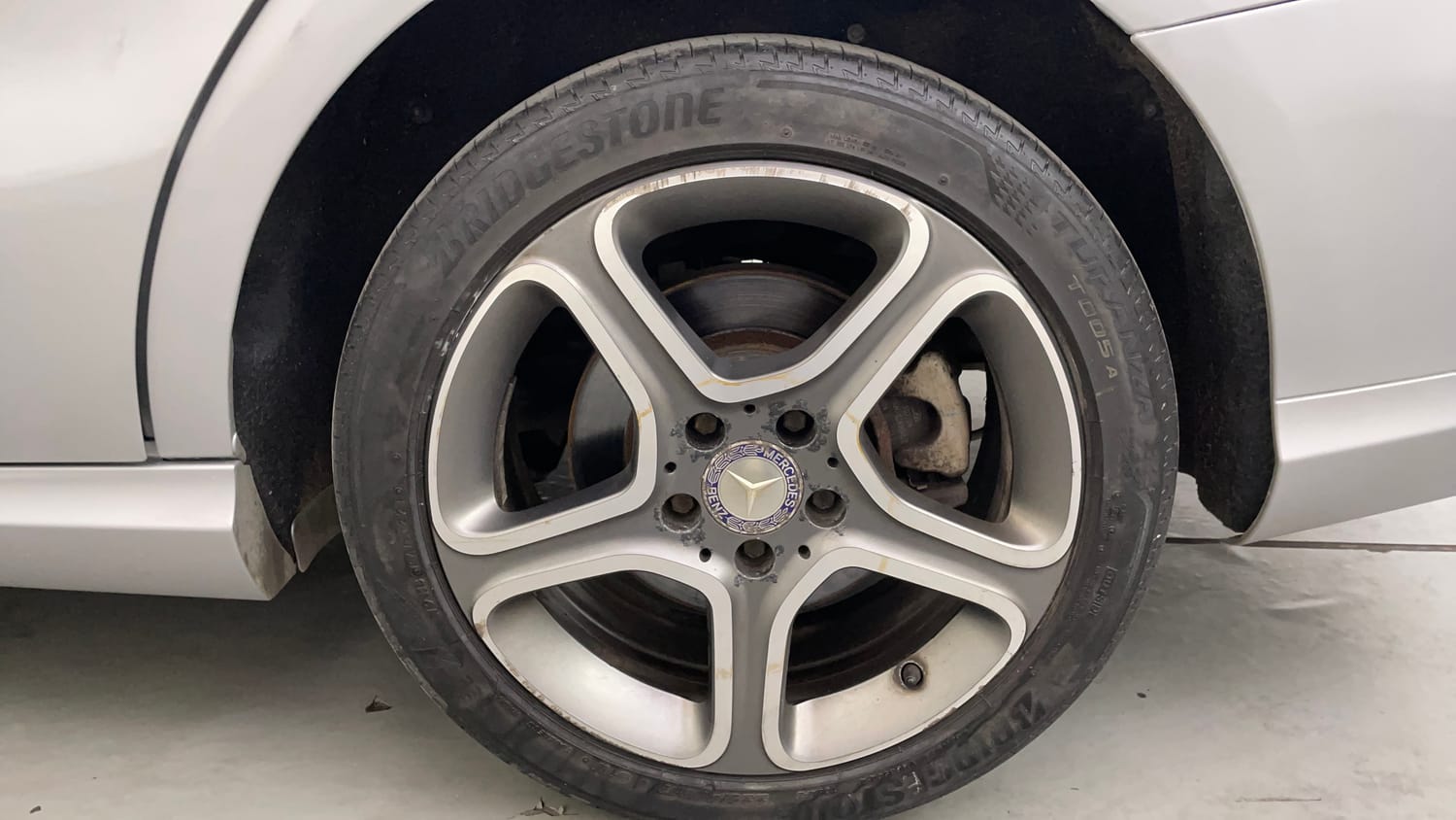 Used 2016 Mercedes-Benz CLA 200 CDI Sport Diesel Automatic tyres LEFT REAR TYRE RIM VIEW