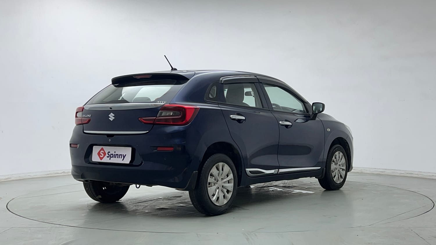 Used 2023 Maruti Suzuki Baleno Sigma MT Petrol Manual exterior RIGHT REAR CORNER VIEW