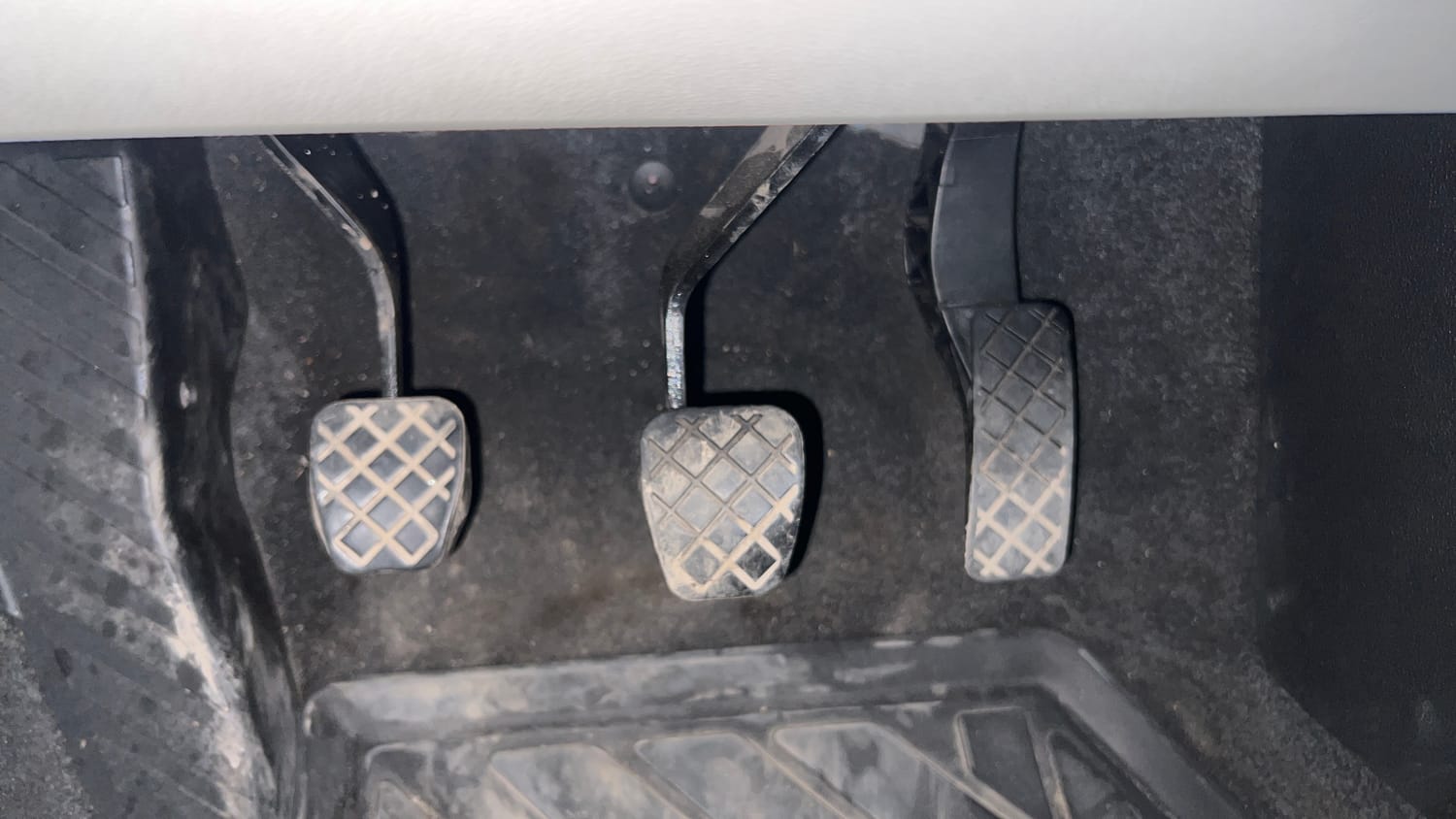 Used 2022 Volkswagen Taigun GT 1.5 TSI MT Petrol Manual interior PEDALS VIEW