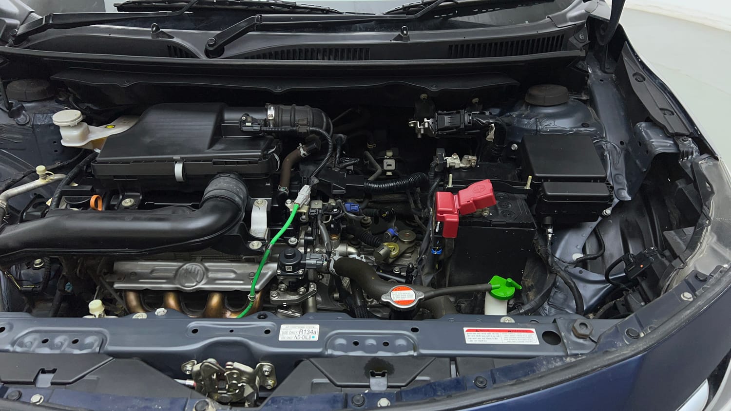 Used 2023 Maruti Suzuki Baleno Sigma MT Petrol Manual engine ENGINE LEFT SIDE VIEW