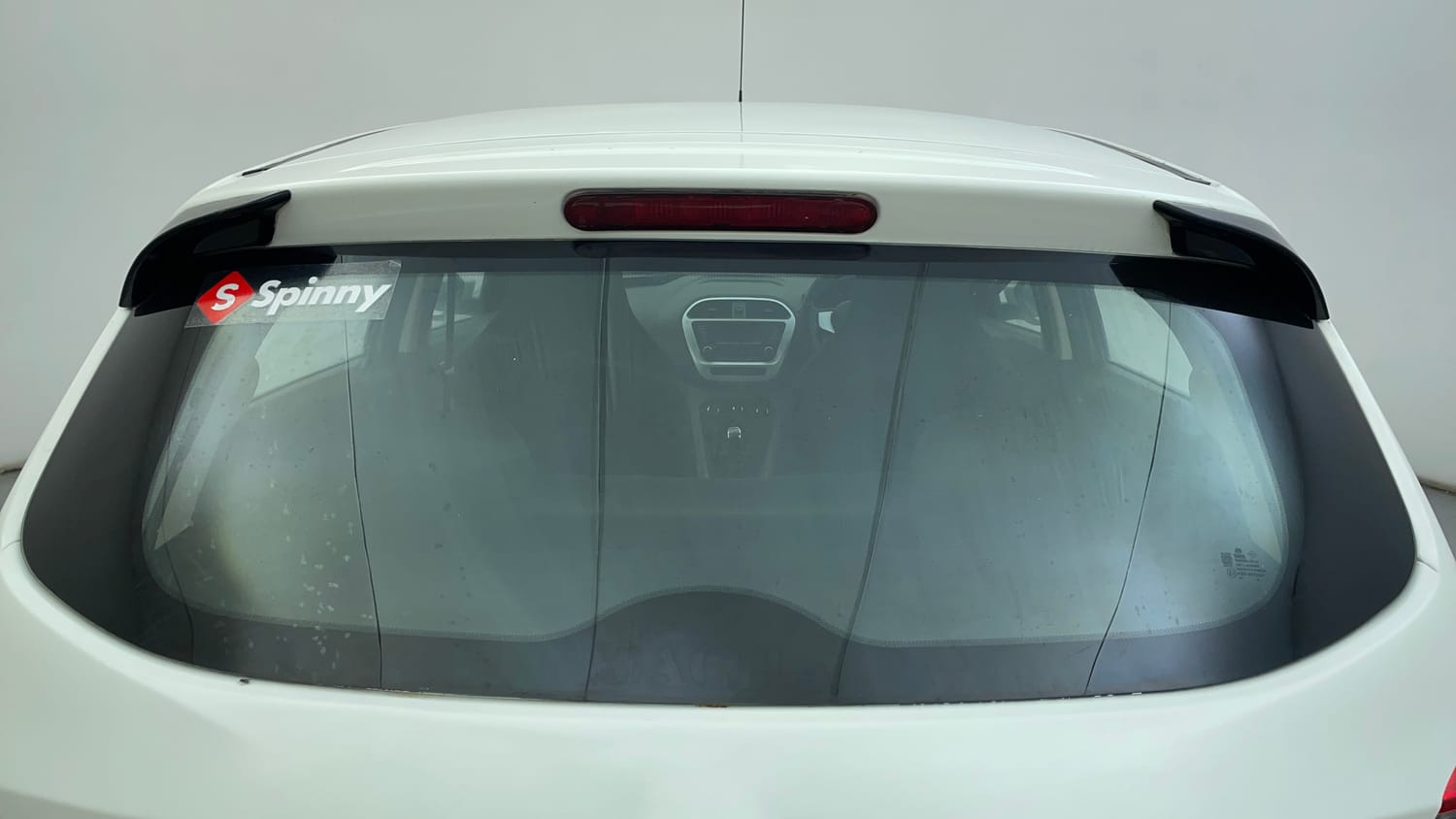 Used 2016 Tata Tiago Revotron XT Petrol Manual exterior BACK WINDSHIELD VIEW