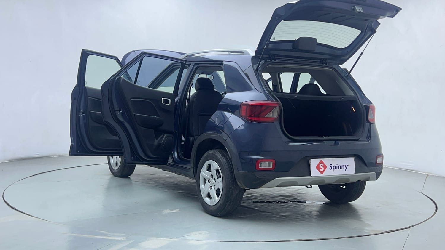 Used 2019 Hyundai Venue S 1.2 Petrol Petrol Manual exterior LEFT REAR CORNER VIEW
