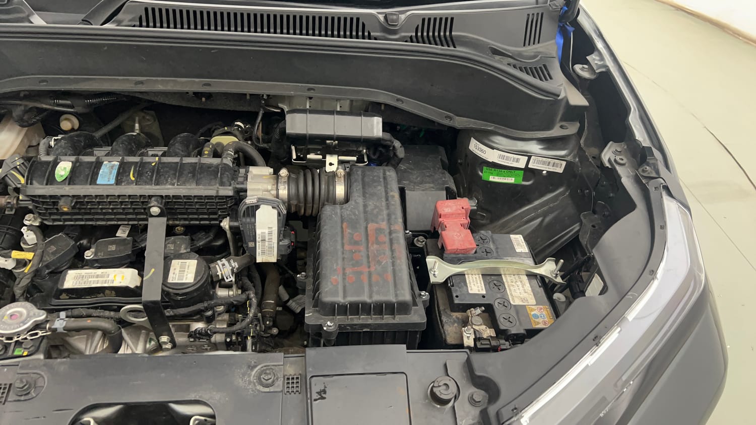 Used 2024 Tata Punch Pure MT Petrol Manual engine ENGINE LEFT SIDE VIEW