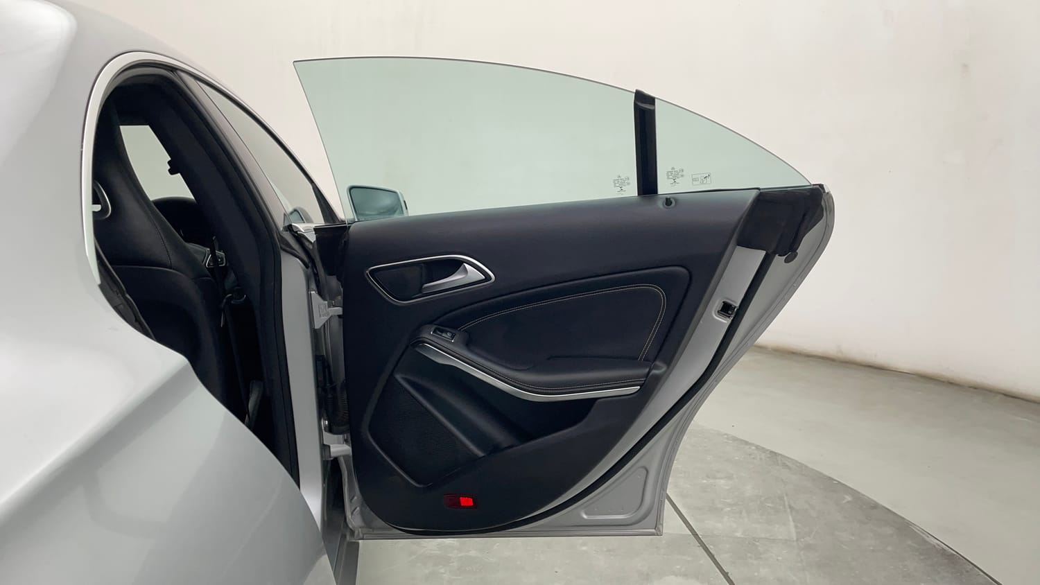 Used 2016 Mercedes-Benz CLA 200 CDI Sport Diesel Automatic interior RIGHT REAR DOOR OPEN VIEW