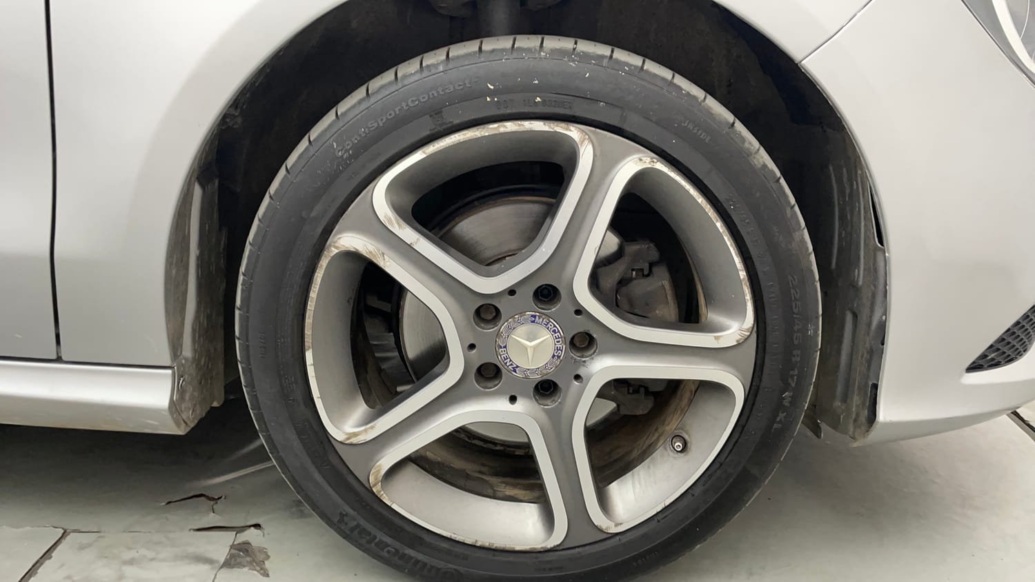 Used 2016 Mercedes-Benz CLA 200 CDI Sport Diesel Automatic tyres RIGHT FRONT TYRE RIM VIEW
