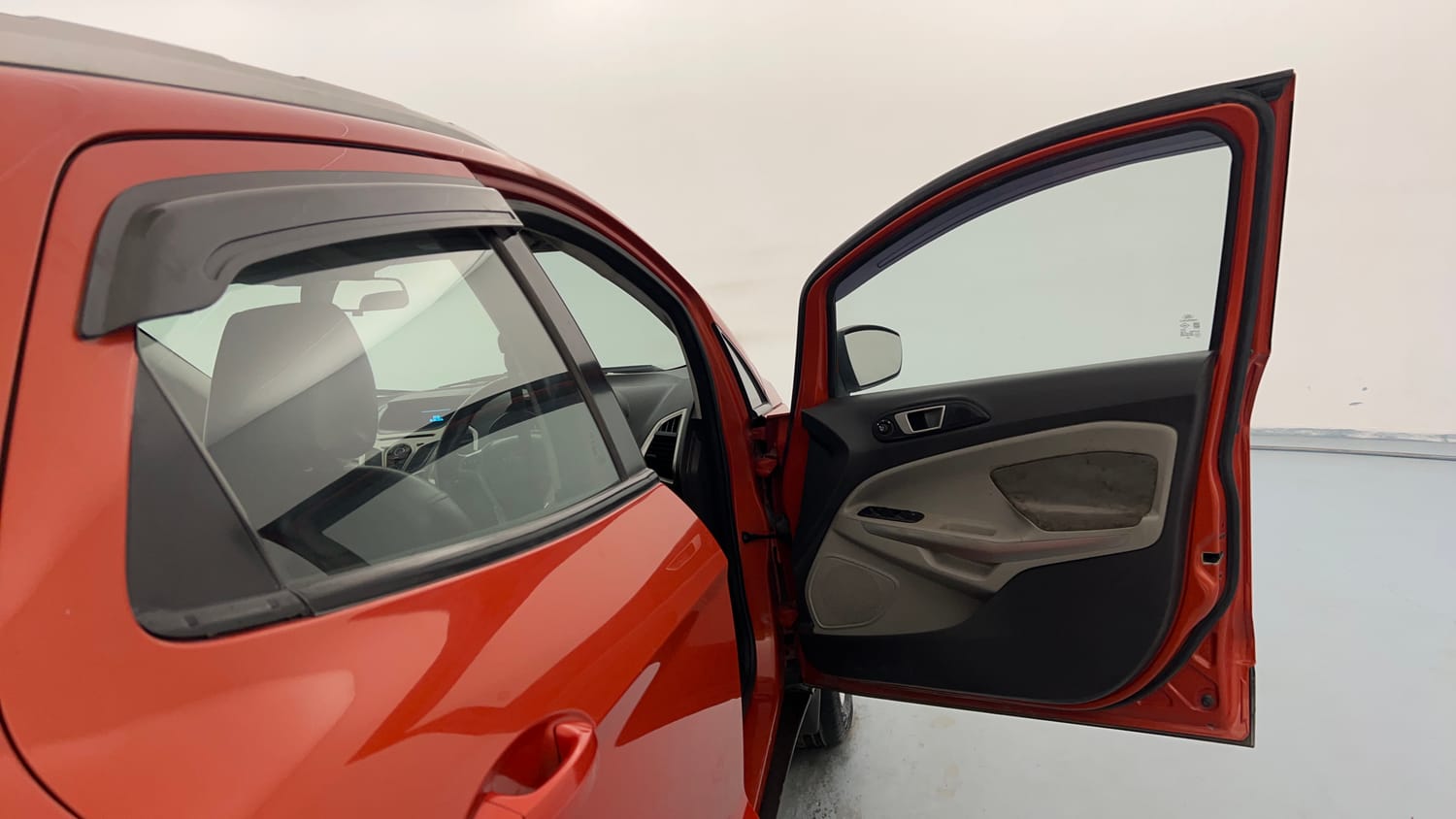 Used 2016 Ford EcoSport Titanium 1.5L TDCi Diesel Manual interior RIGHT FRONT DOOR OPEN VIEW