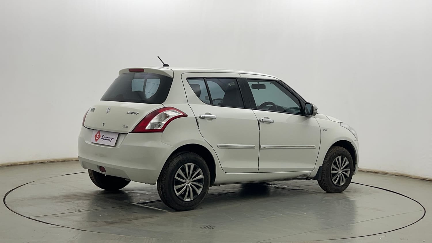 Used 2013 Maruti Suzuki Swift VXi Petrol Manual exterior RIGHT REAR CORNER VIEW