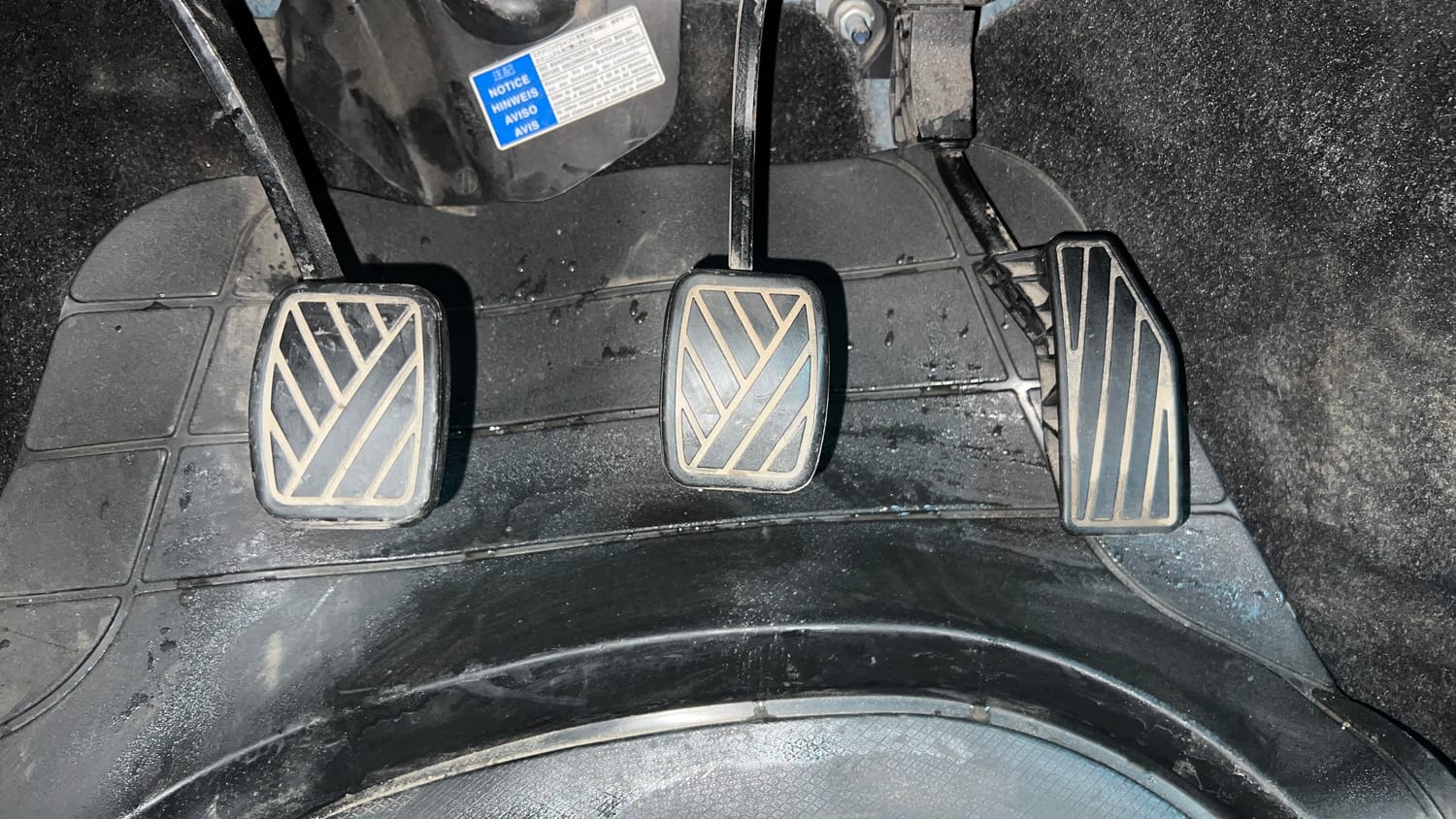 Used 2018 Maruti Suzuki Baleno Alpha 1.2 Petrol Manual interior PEDALS VIEW