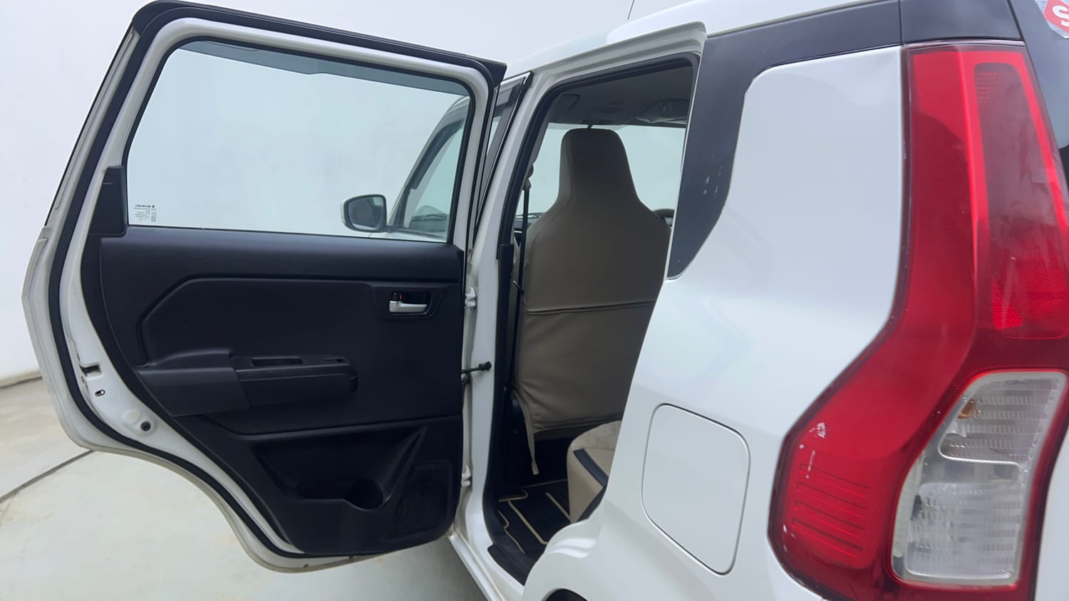 Used 2020 Maruti Suzuki Wagon R ZXi 1.2 Petrol Manual interior LEFT REAR DOOR OPEN VIEW