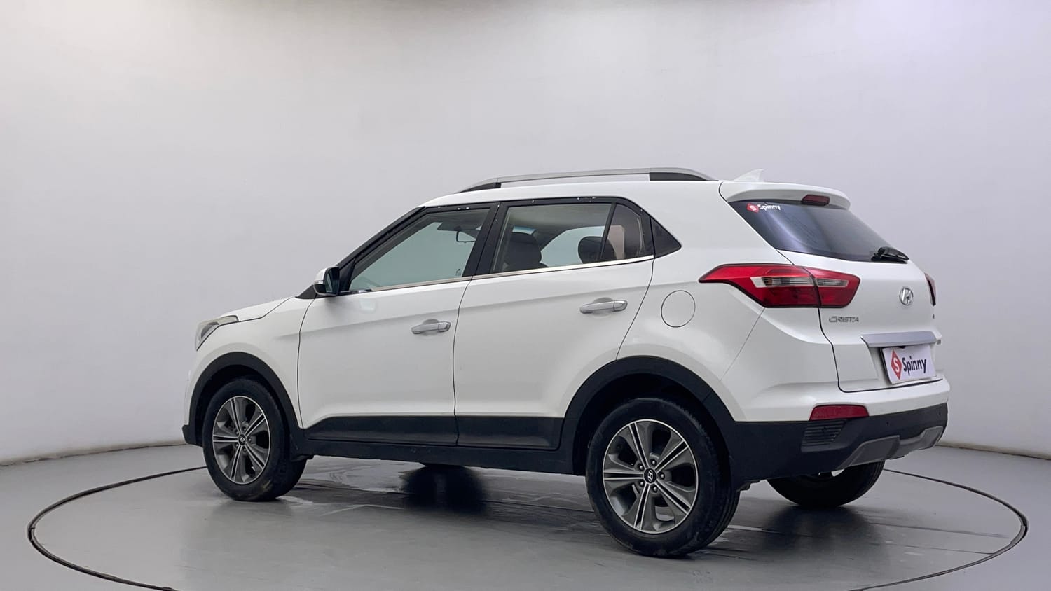 Used 2018 Hyundai Creta SX Plus 1.6 AT CRDI Diesel Automatic exterior LEFT REAR CORNER VIEW