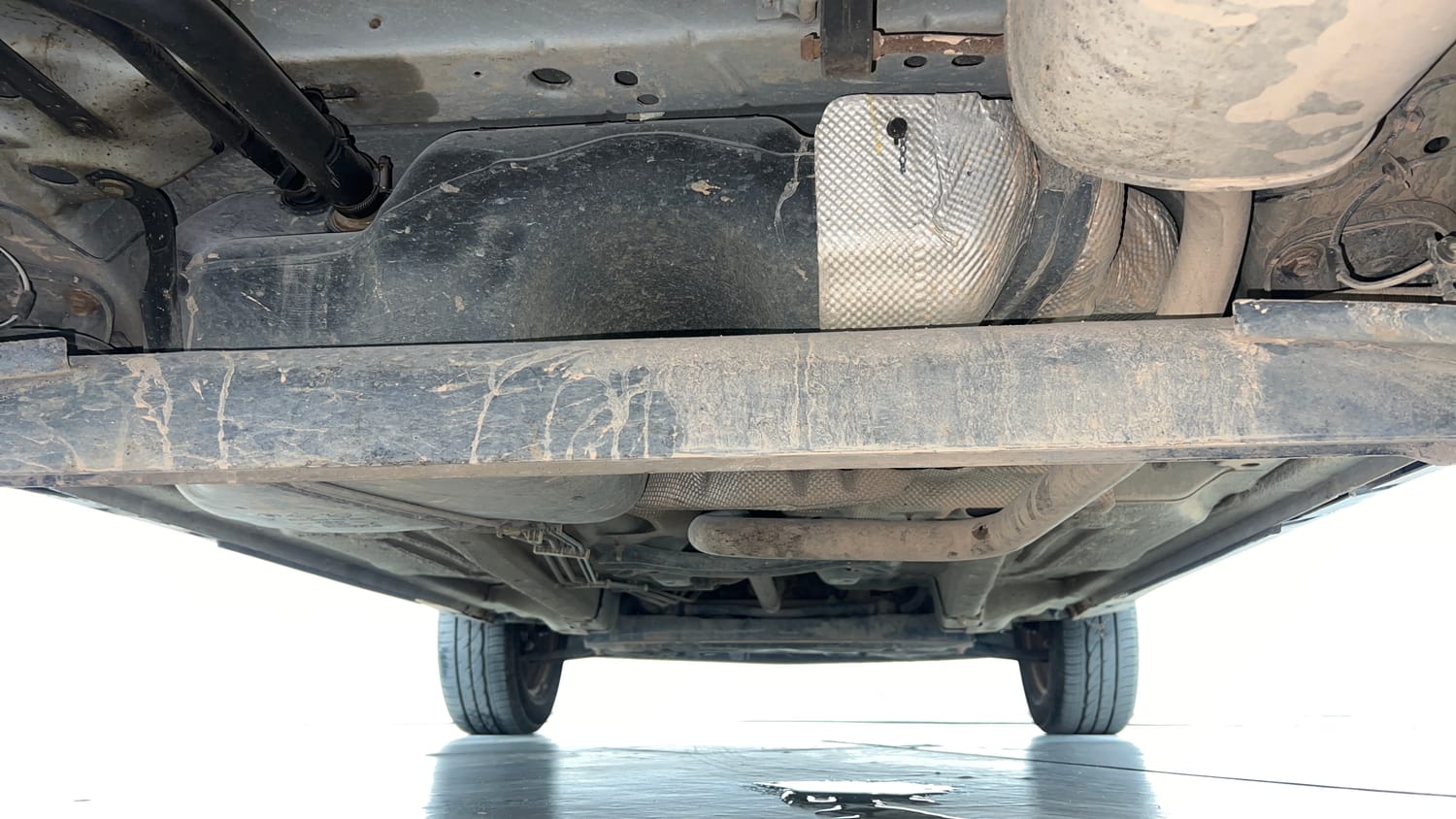 Used 2017 Ford EcoSport Trend 1.5L TDCi Diesel Manual extra REAR UNDERBODY VIEW (TAKEN FROM REAR)