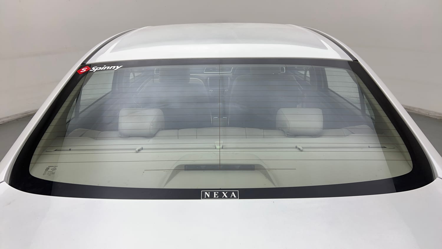 Used 2022 Maruti Suzuki Ciaz Alpha 1.5 AT Petrol Automatic exterior BACK WINDSHIELD VIEW