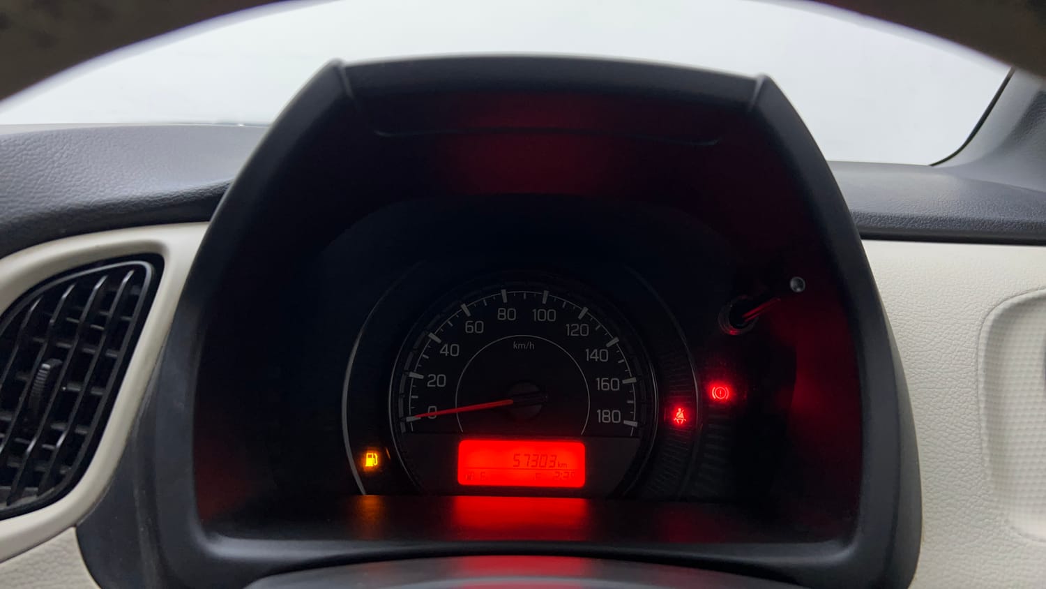 Used 2023 Maruti Suzuki Wagon R VXI 1.0 Petrol Manual interior CLUSTERMETER VIEW