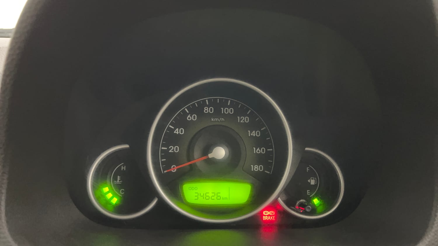 Used 2017 Hyundai Eon Magna + Petrol Manual interior CLUSTERMETER VIEW