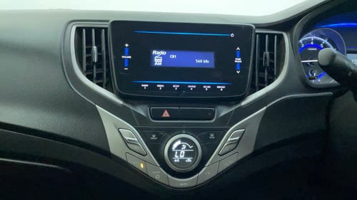 Used 2019 Maruti Suzuki Baleno Delta MT Petrol Manual interior MUSIC SYSTEM & AC CONTROL VIEW