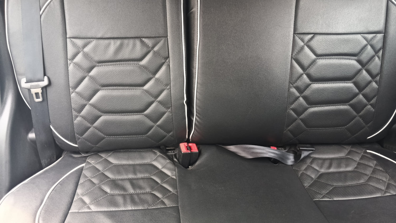 Used 2021 Maruti Suzuki Baleno Delta Petrol Manual interior REAR SEAT CONDITION VIEW