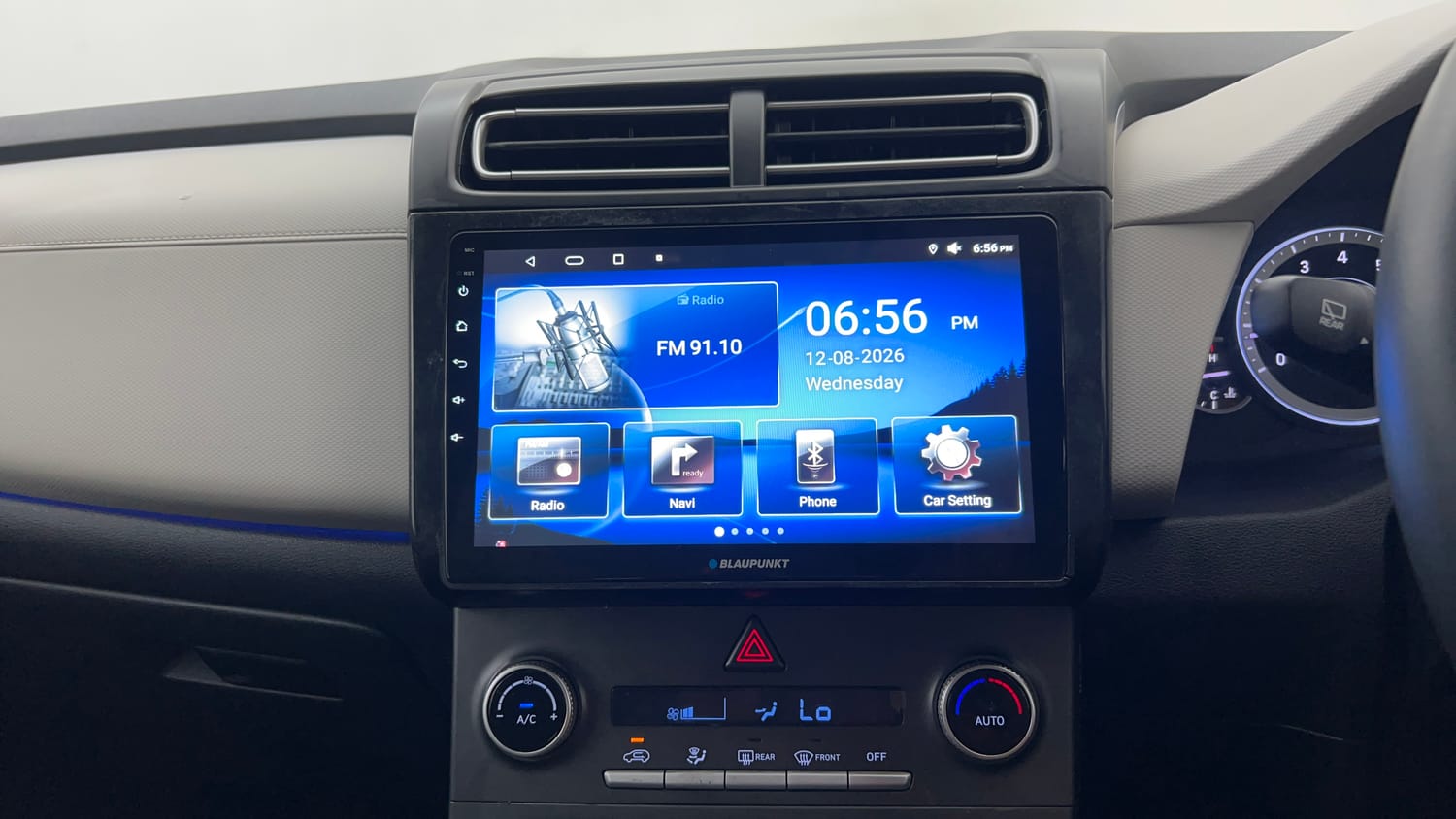 Used 2022 Hyundai Creta SX 1.5 Petrol Executive Petrol Manual interior MUSIC SYSTEM & AC CONTROL VIEW