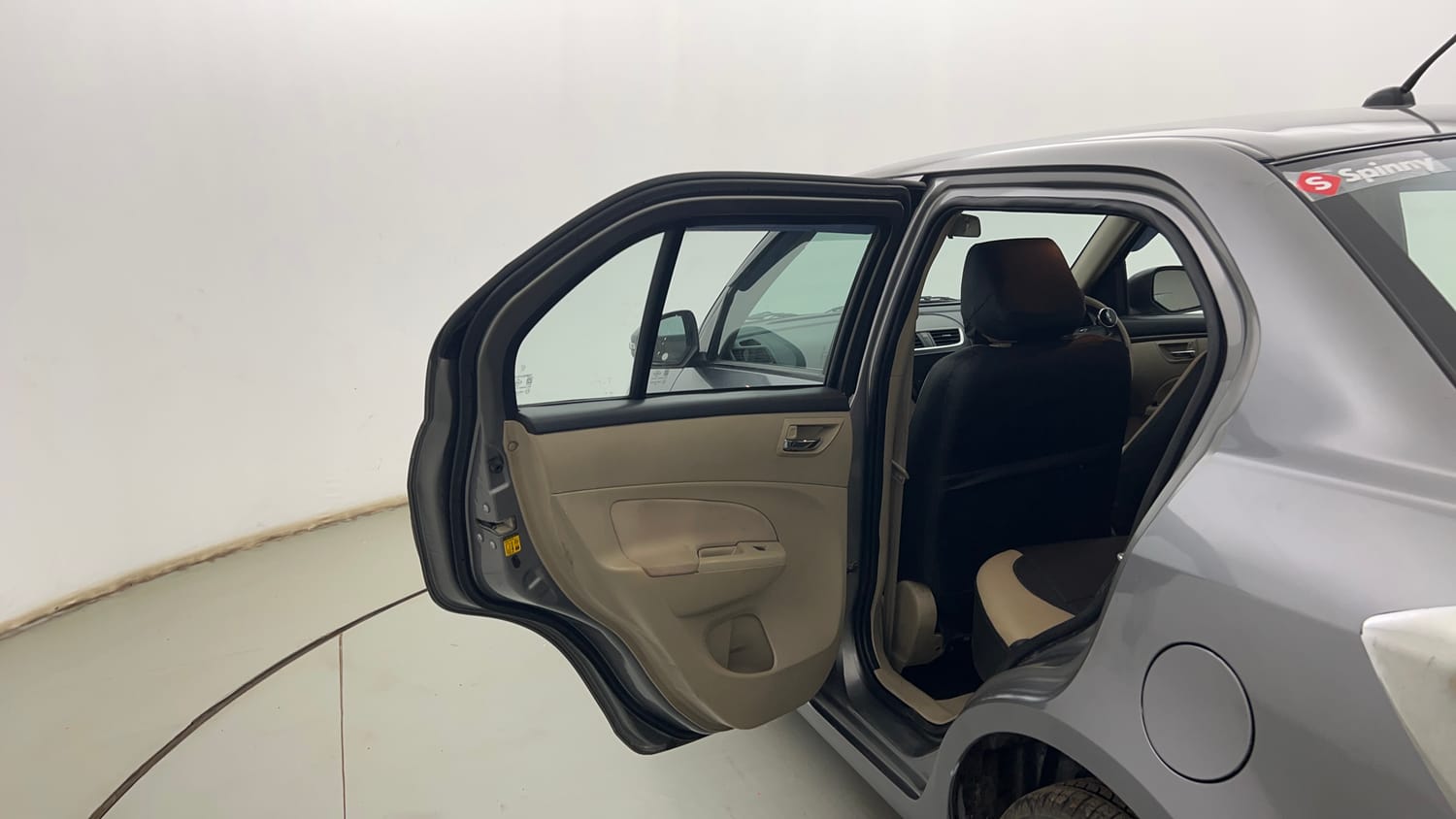 Used 2013 Maruti Suzuki Swift Dzire VXI Petrol Manual interior LEFT REAR DOOR OPEN VIEW