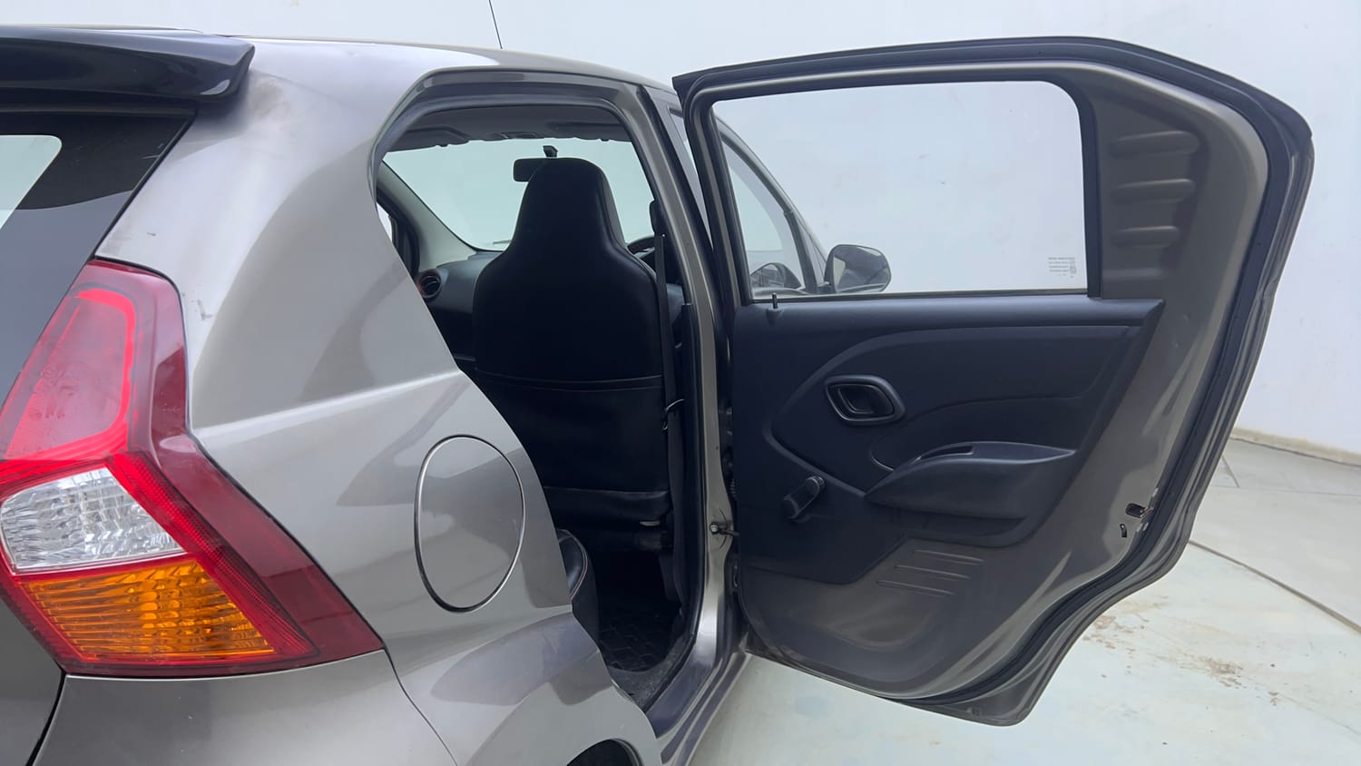 Used 2016 Datsun Redi-GO S Petrol Manual interior RIGHT REAR DOOR OPEN VIEW