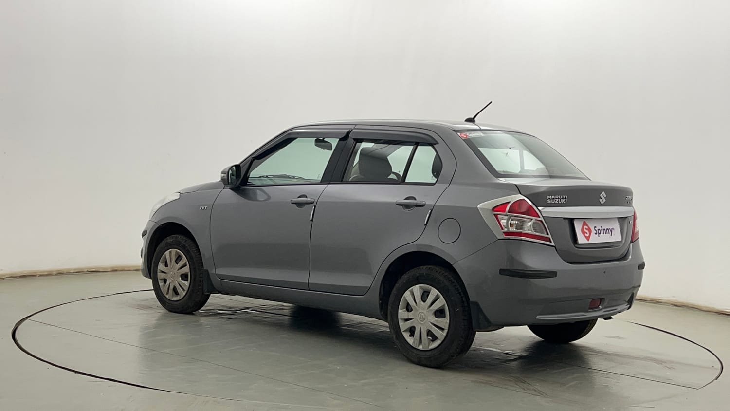 Used 2013 Maruti Suzuki Swift Dzire VXI Petrol Manual exterior LEFT REAR CORNER VIEW