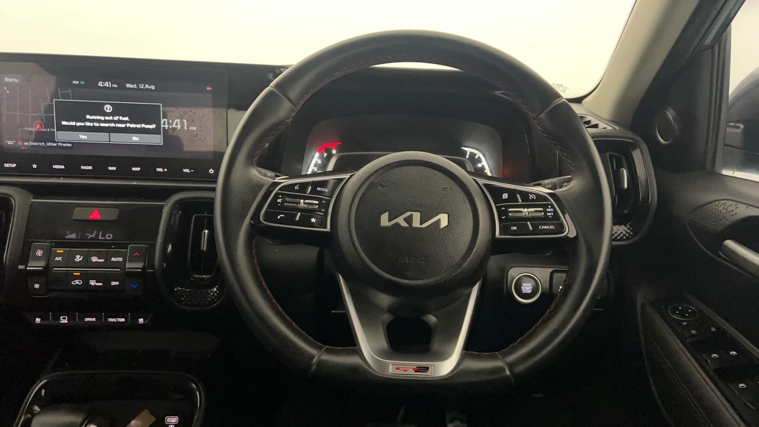 Used 2021 Kia Sonet GTX Plus 1.0 DCT Petrol Automatic interior STEERING VIEW