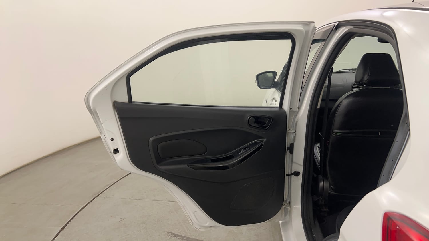 Used 2017 Ford Figo Titanium 1.2 Ti-VCT Petrol Manual interior LEFT REAR DOOR OPEN VIEW