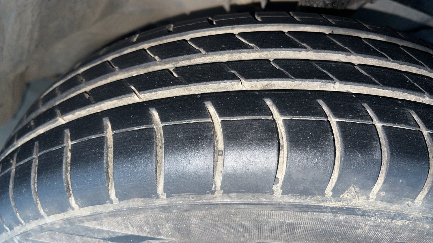 Used 2020 Honda Amaze 1.2 S MT Petrol Petrol Manual tyres RIGHT FRONT TYRE TREAD VIEW