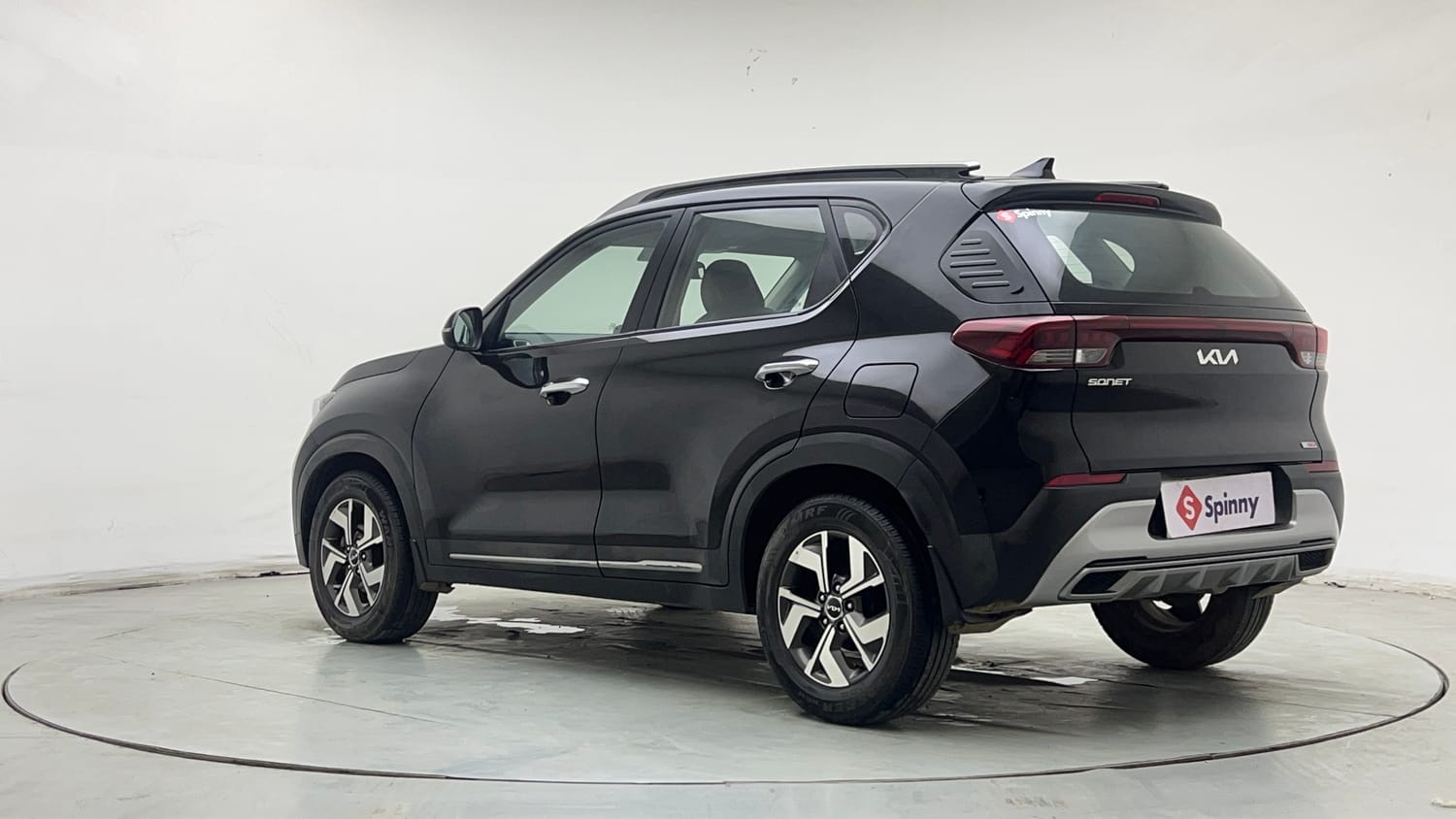 Used 2023 Kia Sonet HTX 1.0 DCT Petrol Automatic exterior LEFT REAR CORNER VIEW