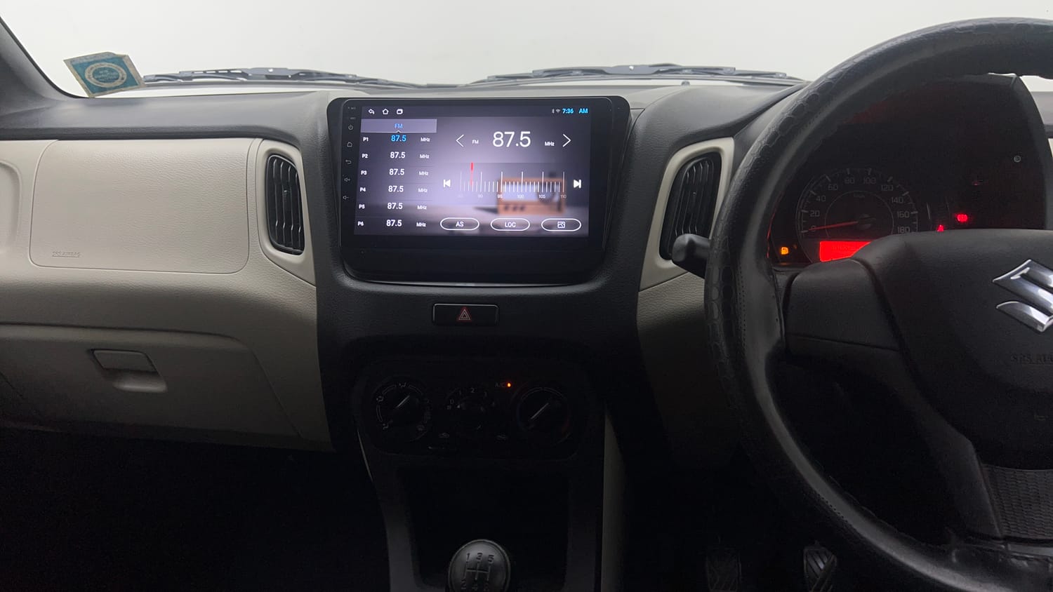 Used 2022 Maruti Suzuki Wagon R LXI 1.0 CNG Cng Manual interior MUSIC SYSTEM & AC CONTROL VIEW
