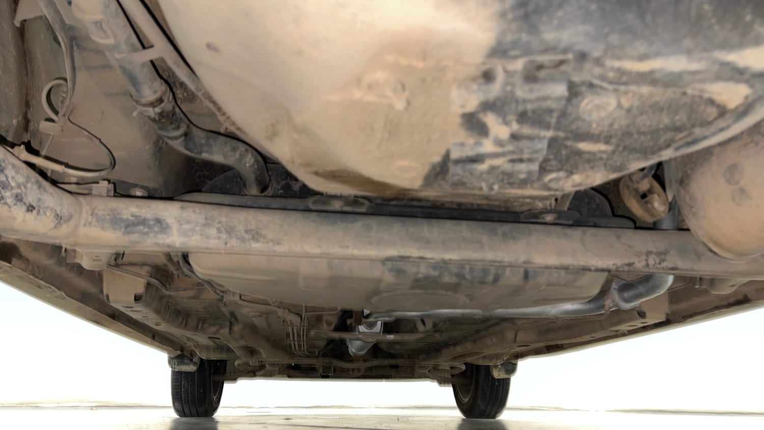 Used 2019 Tata Tiago Revotron XZA Plus Petrol Automatic extra REAR UNDERBODY VIEW (TAKEN FROM REAR)