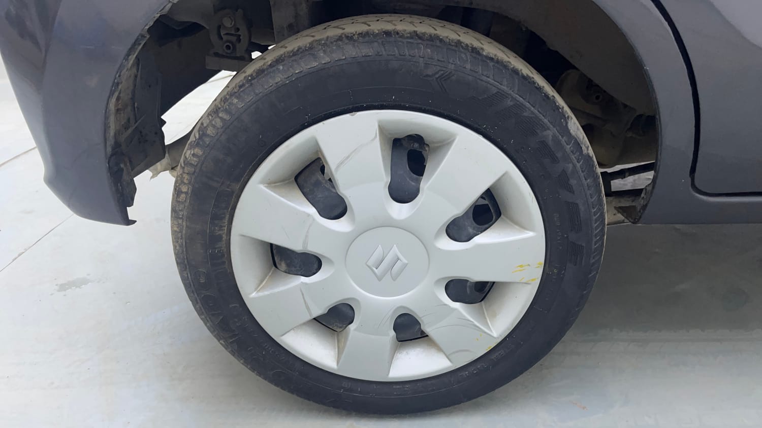 Used 2020 Maruti Suzuki Alto K10 VXi Petrol Manual tyres RIGHT REAR TYRE RIM VIEW