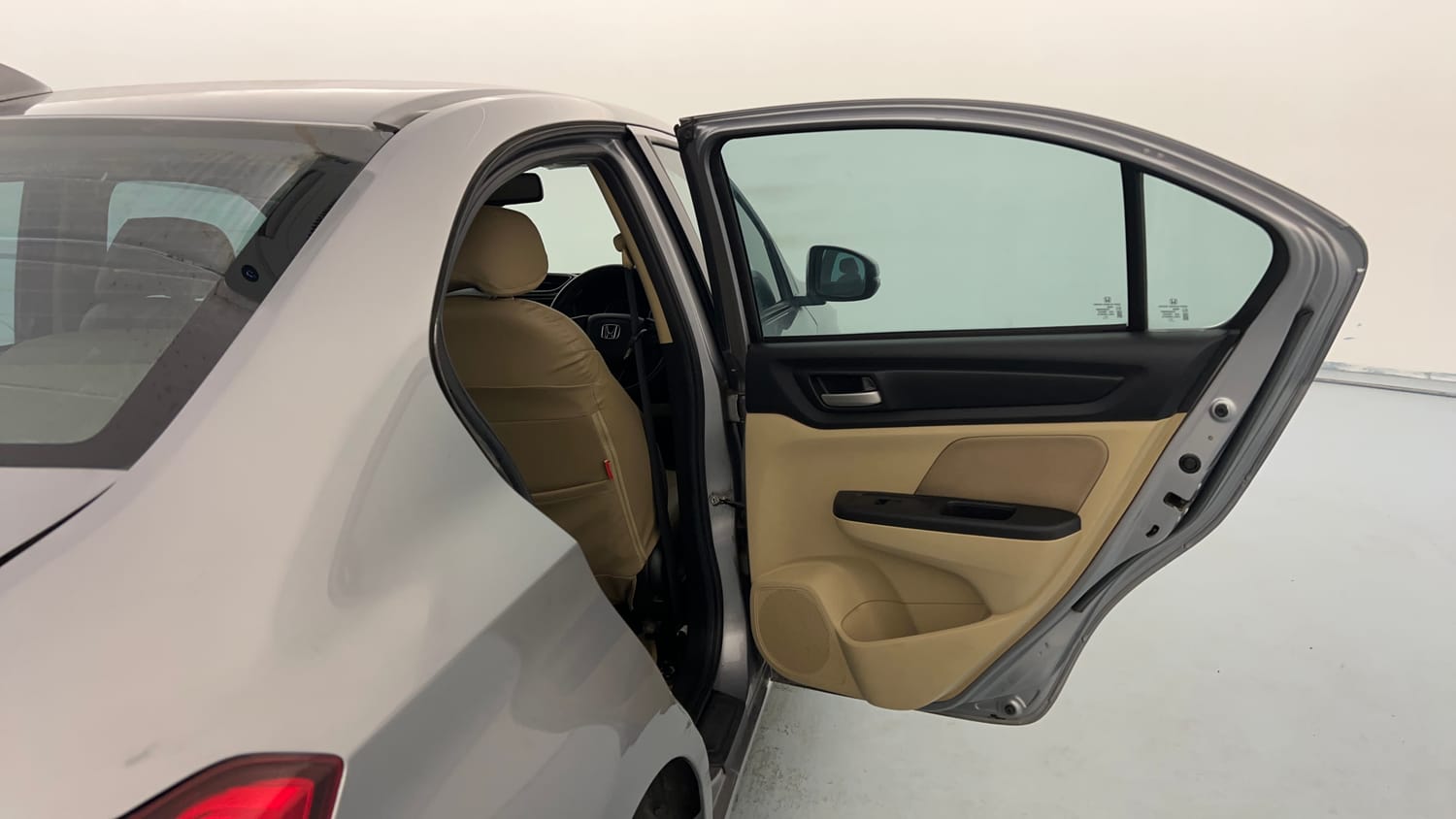 Used 2021 Honda Amaze 1.2 V MT Petrol Petrol Manual interior RIGHT REAR DOOR OPEN VIEW