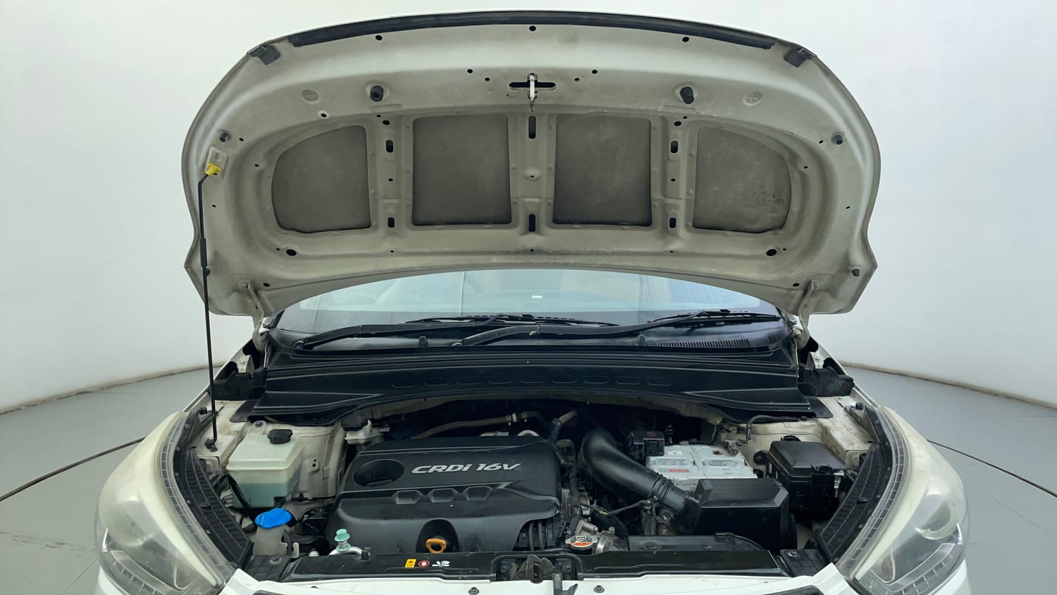 Used 2018 Hyundai Creta SX Plus 1.6 AT CRDI Diesel Automatic engine ENGINE & BONNET OPEN FRONT VIEW
