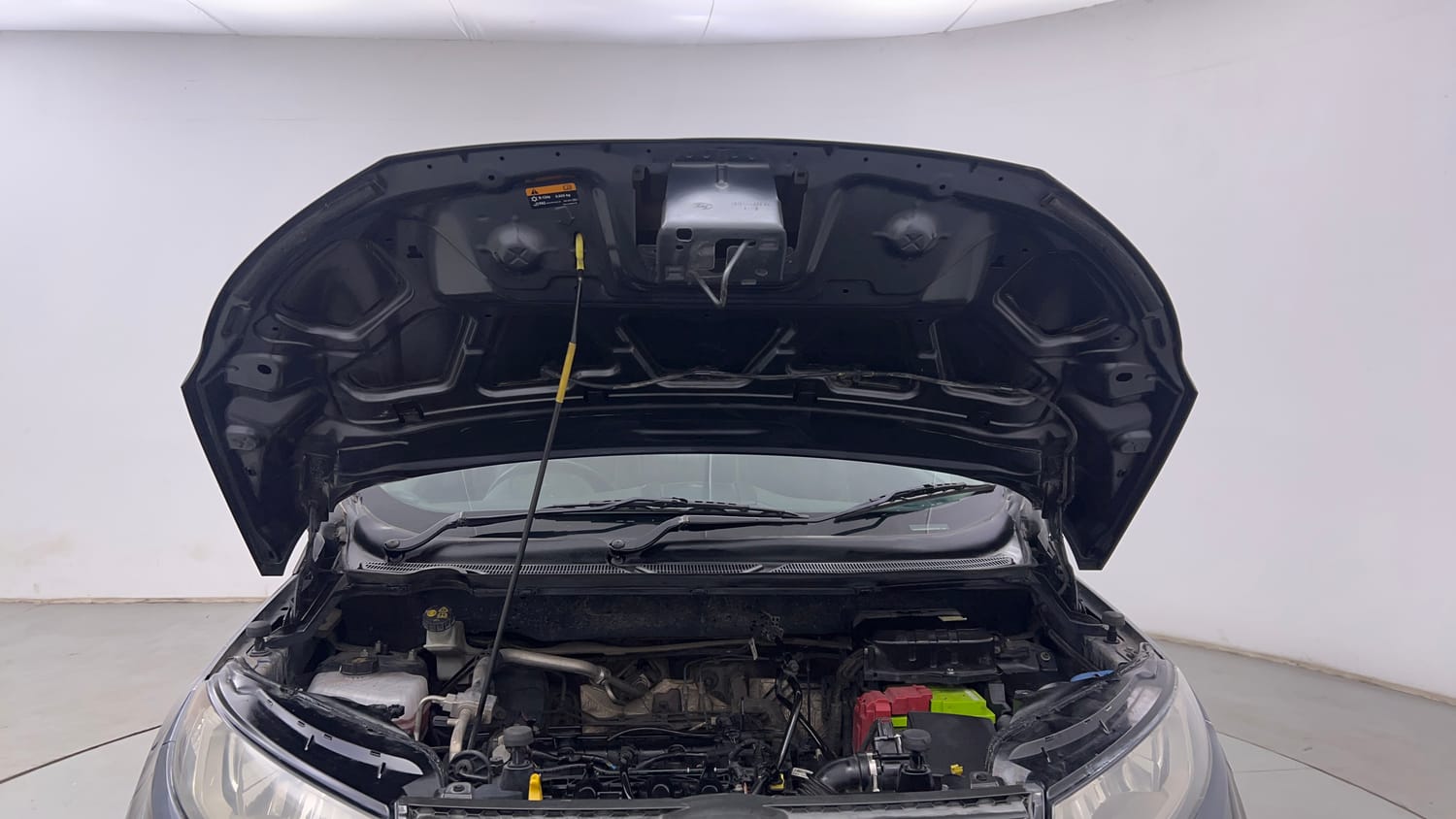 Used 2016 Ford EcoSport Trend 1.5L Ti-VCT Petrol Manual engine ENGINE & BONNET OPEN FRONT VIEW