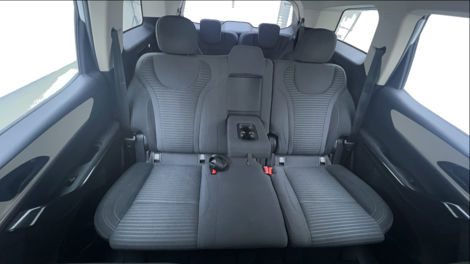 Used 2022 Mahindra XUV700 AX 5 Petrol MT 7 STR Petrol Manual interior REAR SEAT CONDITION VIEW