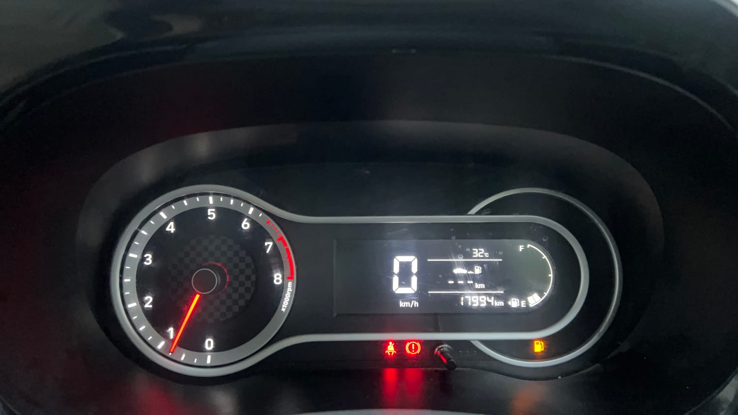 Used 2020 Hyundai Aura SX 1.2 (O) Petrol Petrol Manual interior CLUSTERMETER VIEW