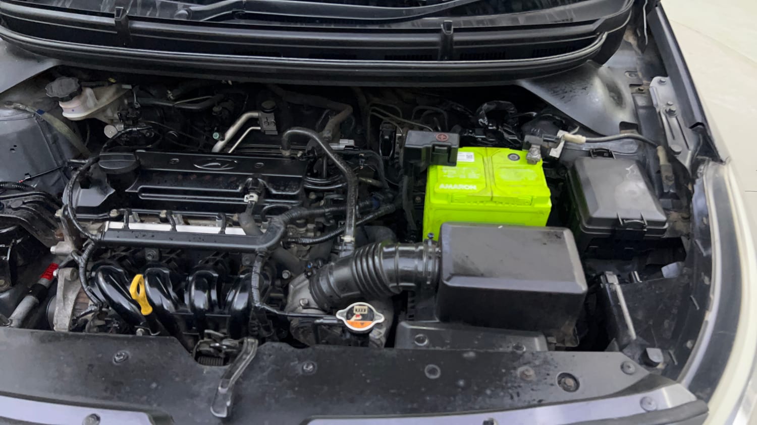Used 2018 Hyundai Elite i20 Sportz 1.2 Petrol Manual engine ENGINE LEFT SIDE VIEW