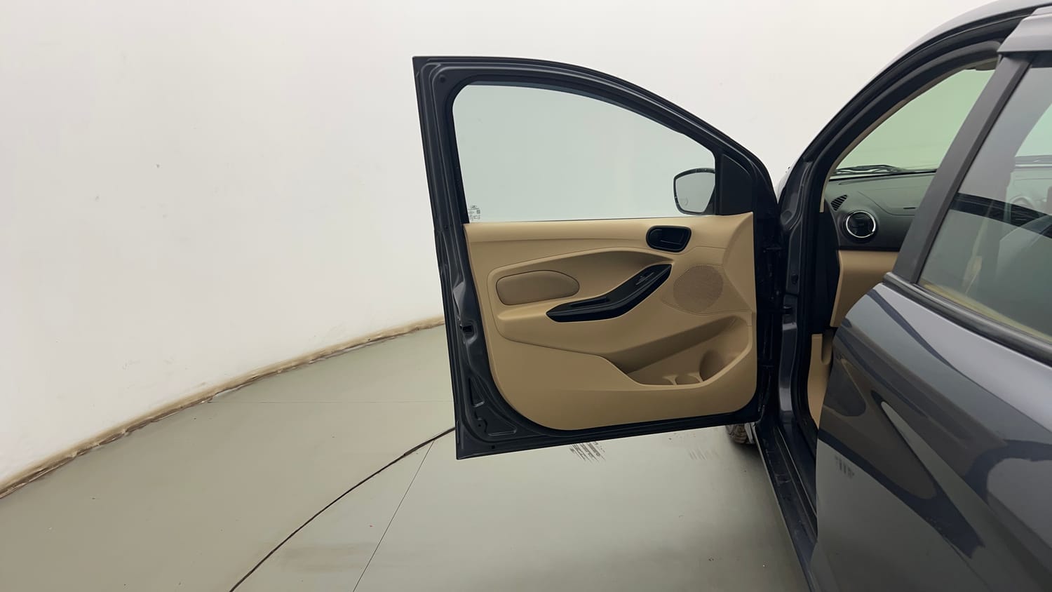 Used 2019 Ford Figo Aspire Titanium Plus 1.2 Ti-VCT Petrol Manual interior LEFT FRONT DOOR OPEN VIEW