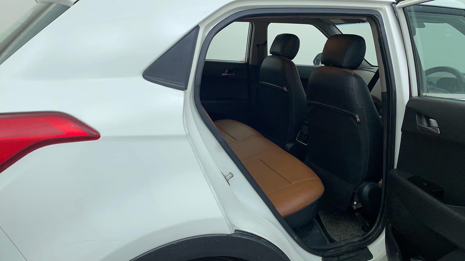 Used 2018 Hyundai Creta SX Plus 1.6 AT CRDI Diesel Automatic interior RIGHT SIDE REAR DOOR CABIN VIEW