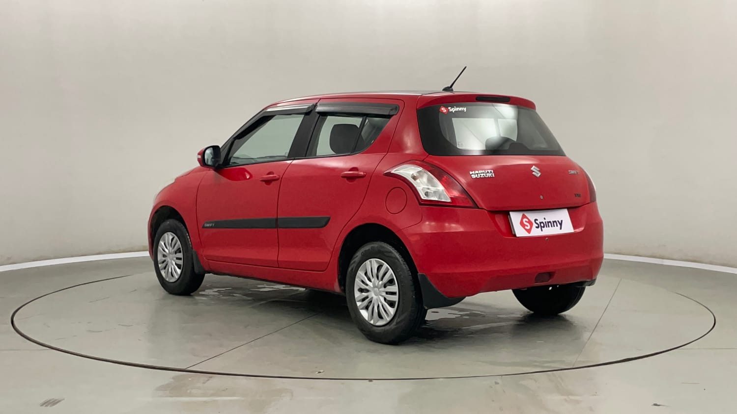Used 2015 Maruti Suzuki Swift VXi Petrol Manual exterior LEFT REAR CORNER VIEW